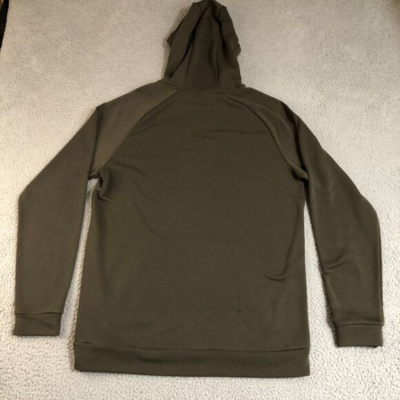 Nike Hoodie Mens Large Green Logo Dri-Fit Swoosh‎ Pullover Sportswear Sweatshirt - Picture 11 of 13